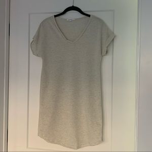 Heather Grey Cotton Dress